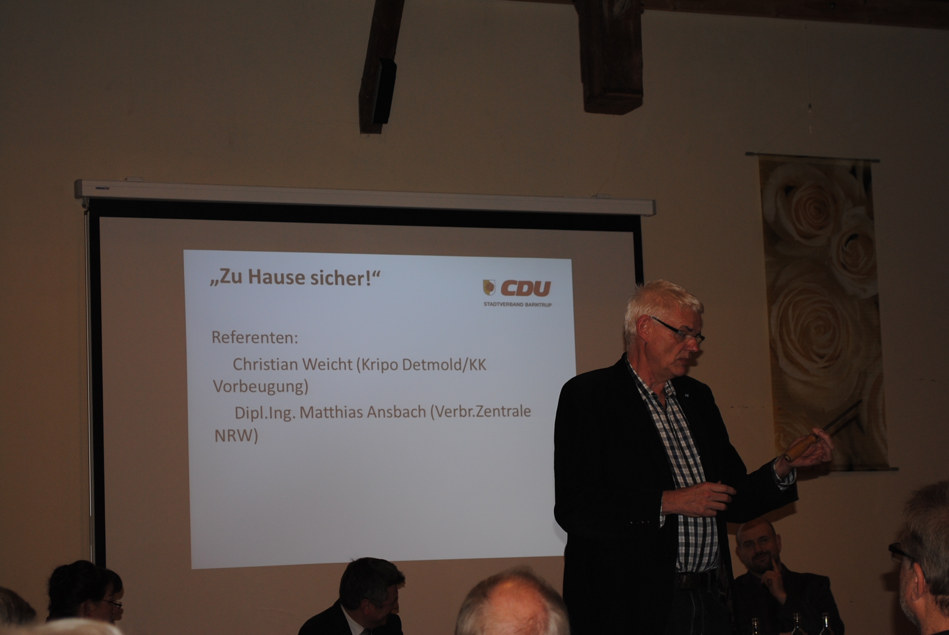 Cdu Stadtverband Barntrup Informativer Abend Im Kulturschuppen